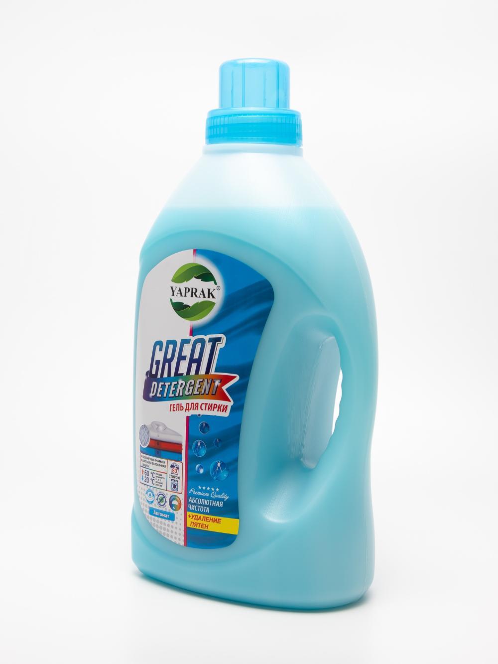 Yaprak гель для стирки Great Detergent автомат, 4 кг 2