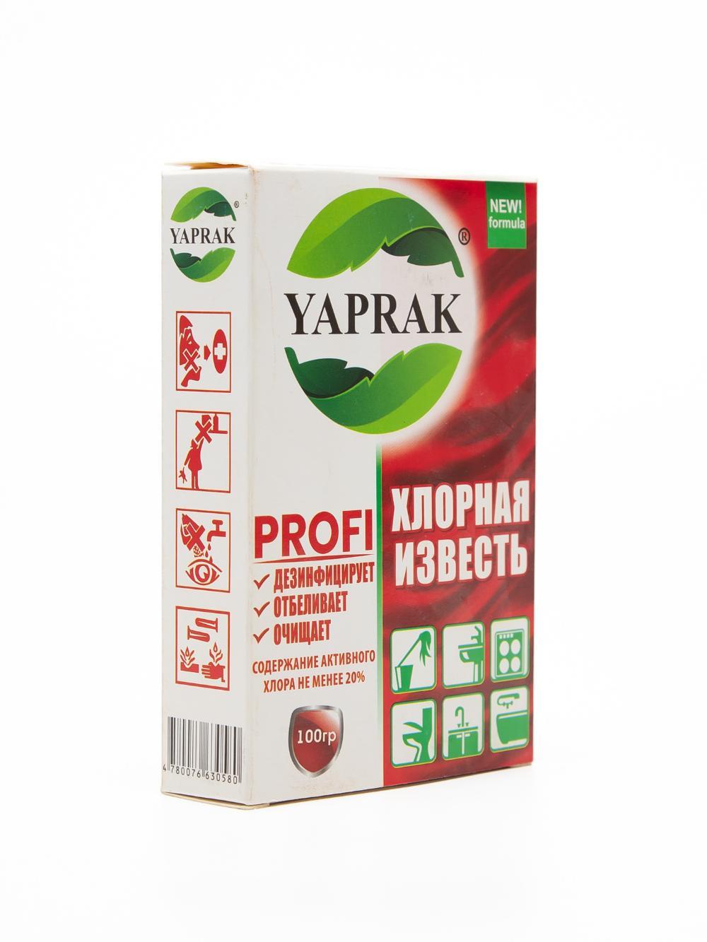 Хлорная известь Yaprak, используется для дезинфекции вашего дома, 100 г 2
