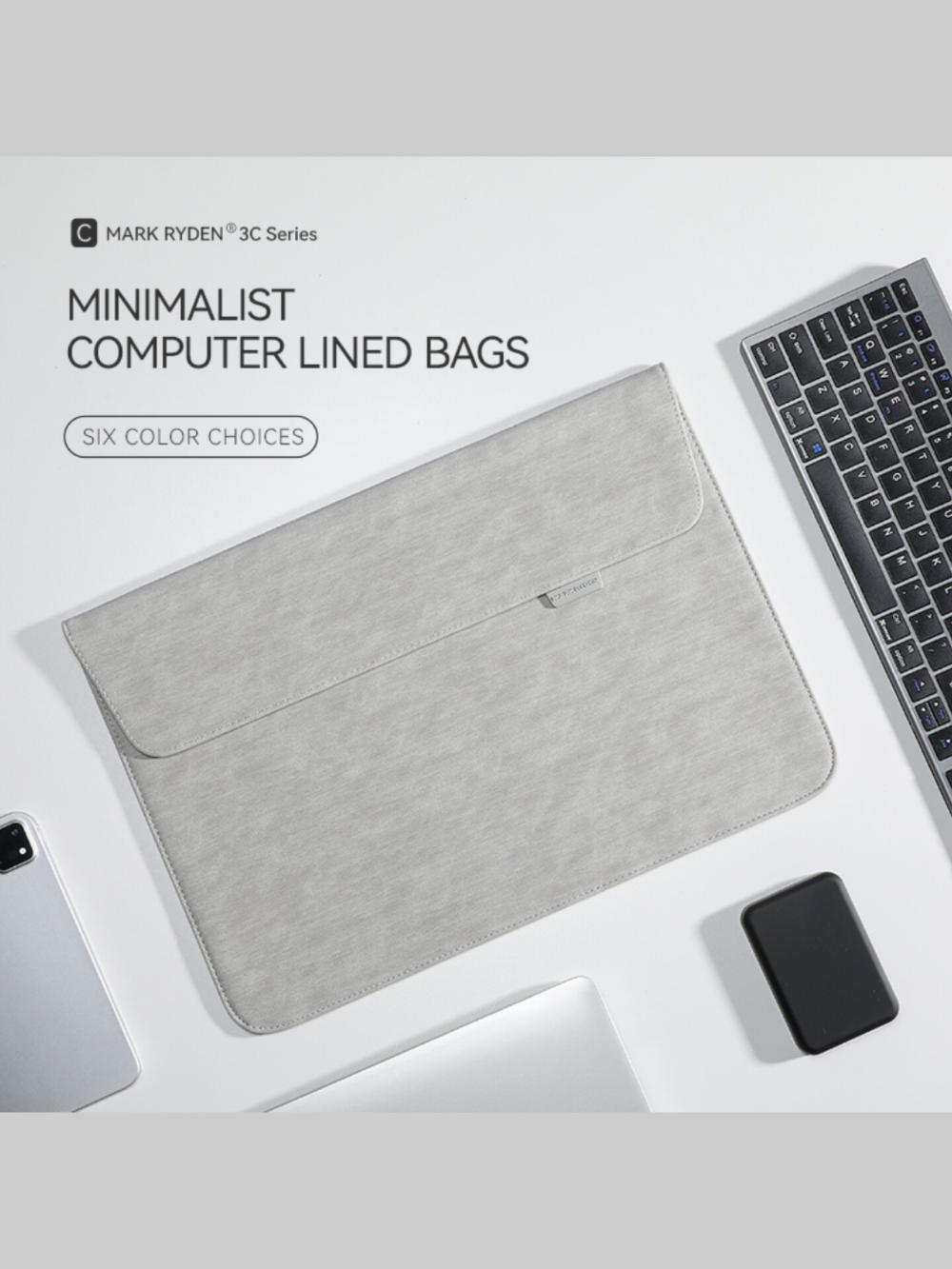 Чехол Mark Ryden 15,4"/15,6" MR67D для ноутбука и Macbook Светло-бежевый_07 3