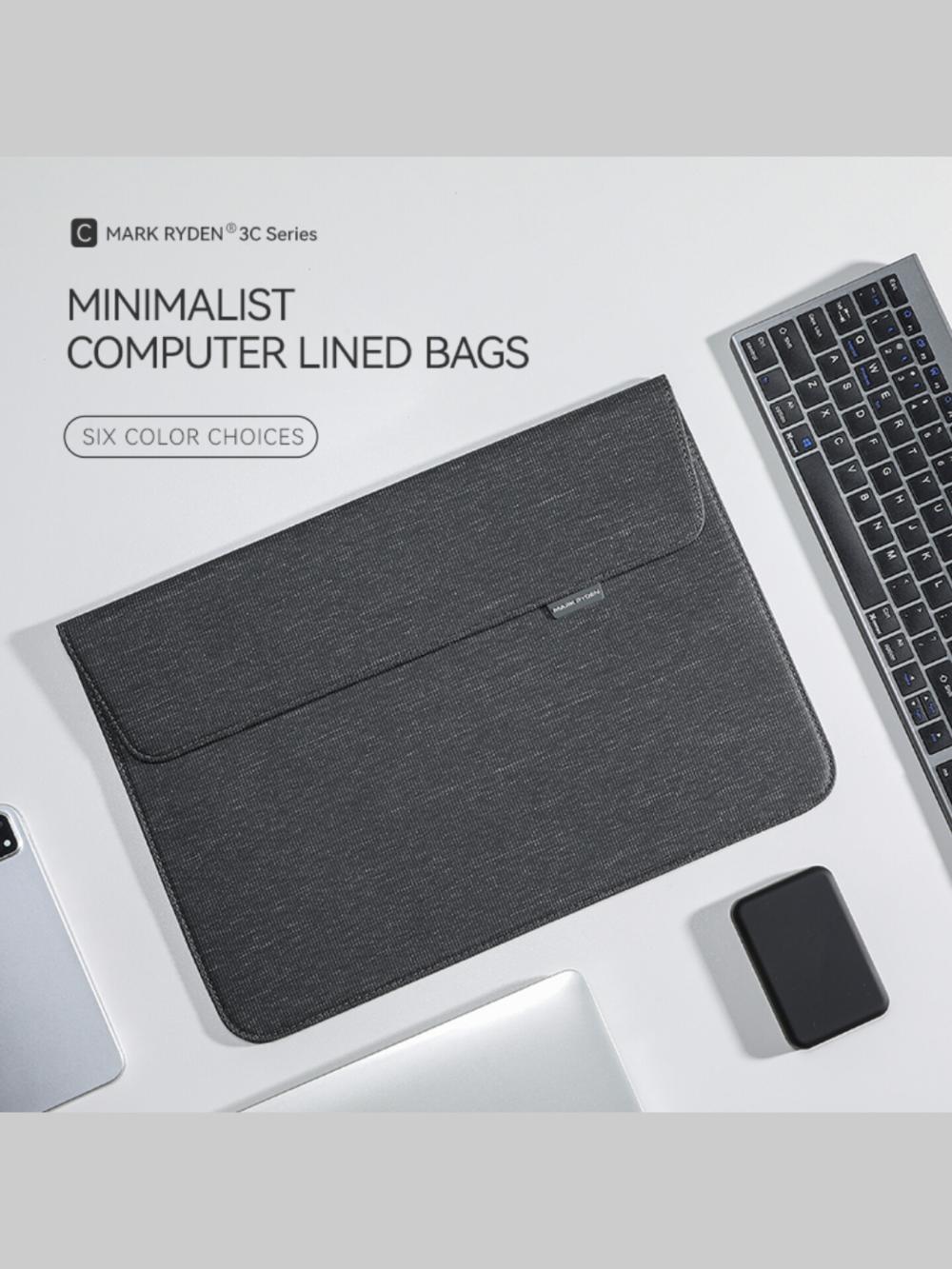 Noutbuk va  13.3", 13.6" Macbook uchun g'ilof Mark Ryden MR67X, noutbuk uchun sumka 2