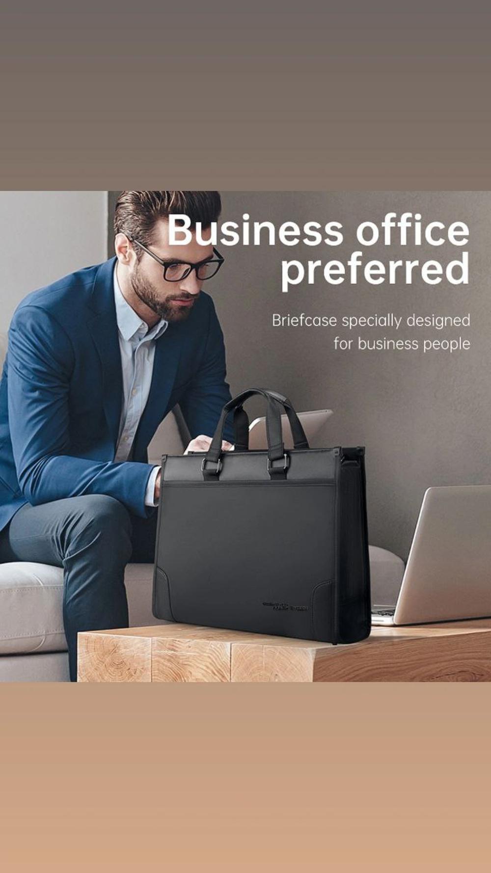 Mужская cумка 15.6" Mark Ryden Oxford MR8003, для ноутбука и Macbook, через плечо 3