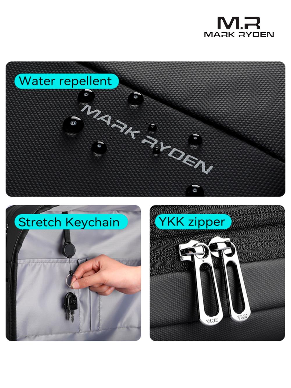 Рюкзак-трансформер Mark Ryden MR9822KR для ноутбука 17,3", для путешествий_черн_00 11