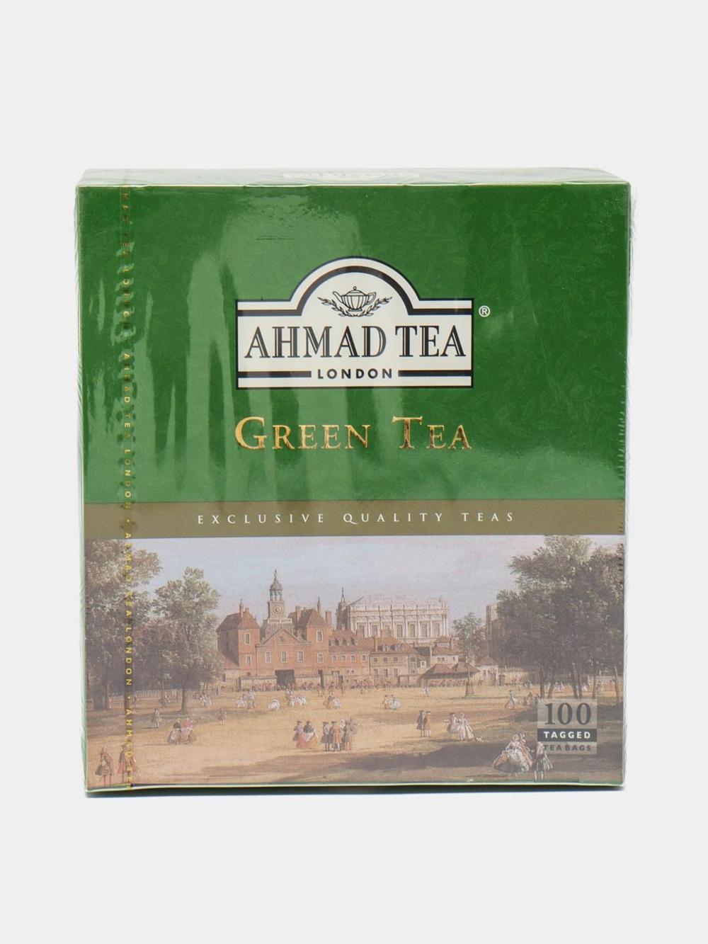 Чай Ahmad Tea, зелёный, 100 пакетиков 2
