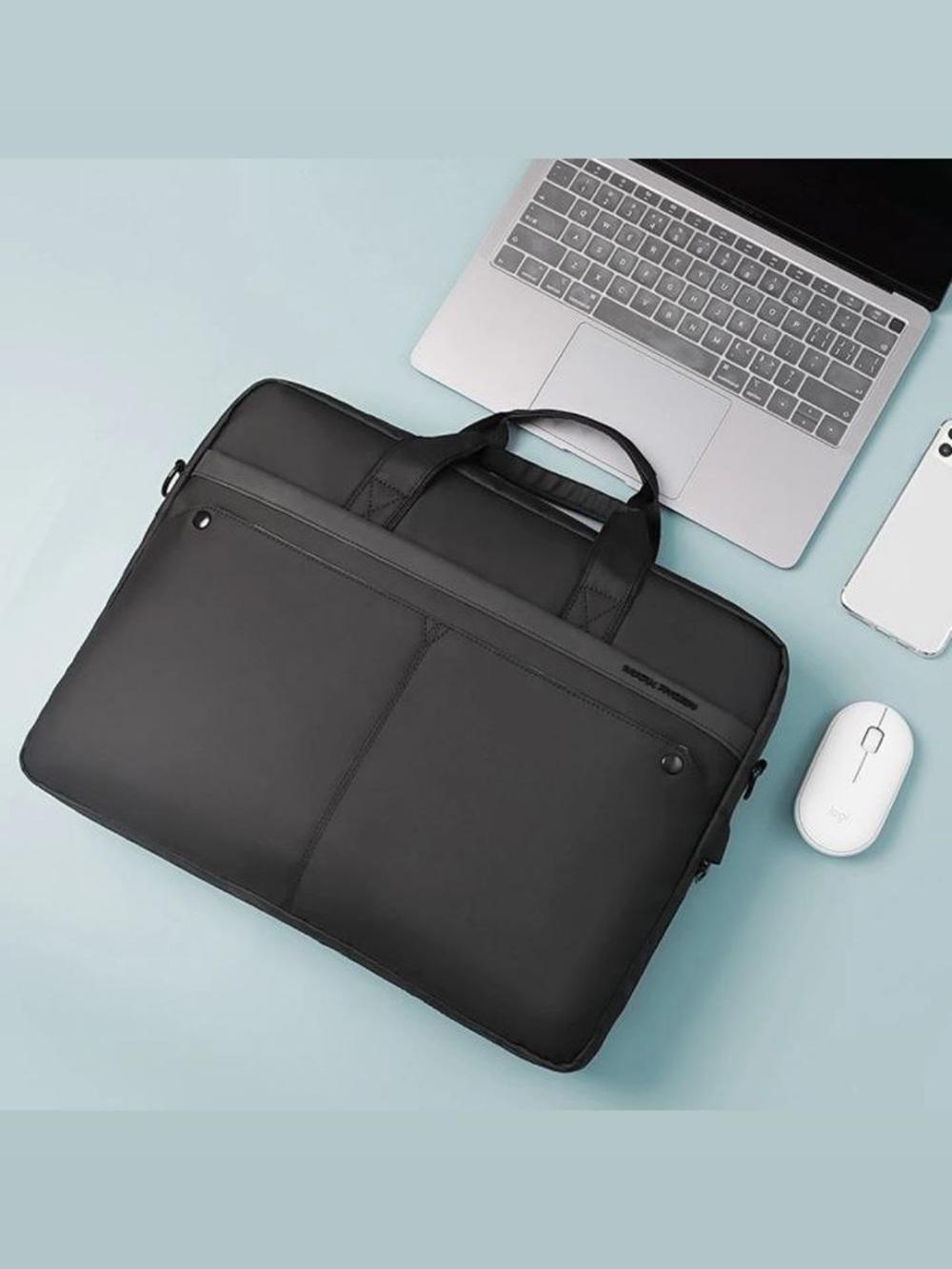 Noutbuk va Macbook sumka Mark Ryden MR8001, biznes, yelkali sumka erkaklar uchun, Oxford 15.6" 2