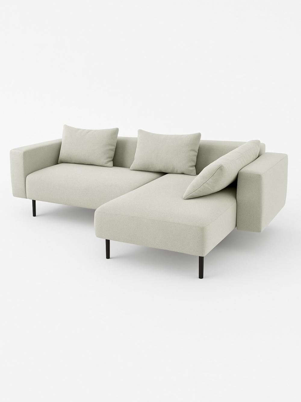 Divan AIKO Redchet 2, yig'iladigan, uxlash va mehmonxona uchun divan-krovat, 240x130x80 sm 1