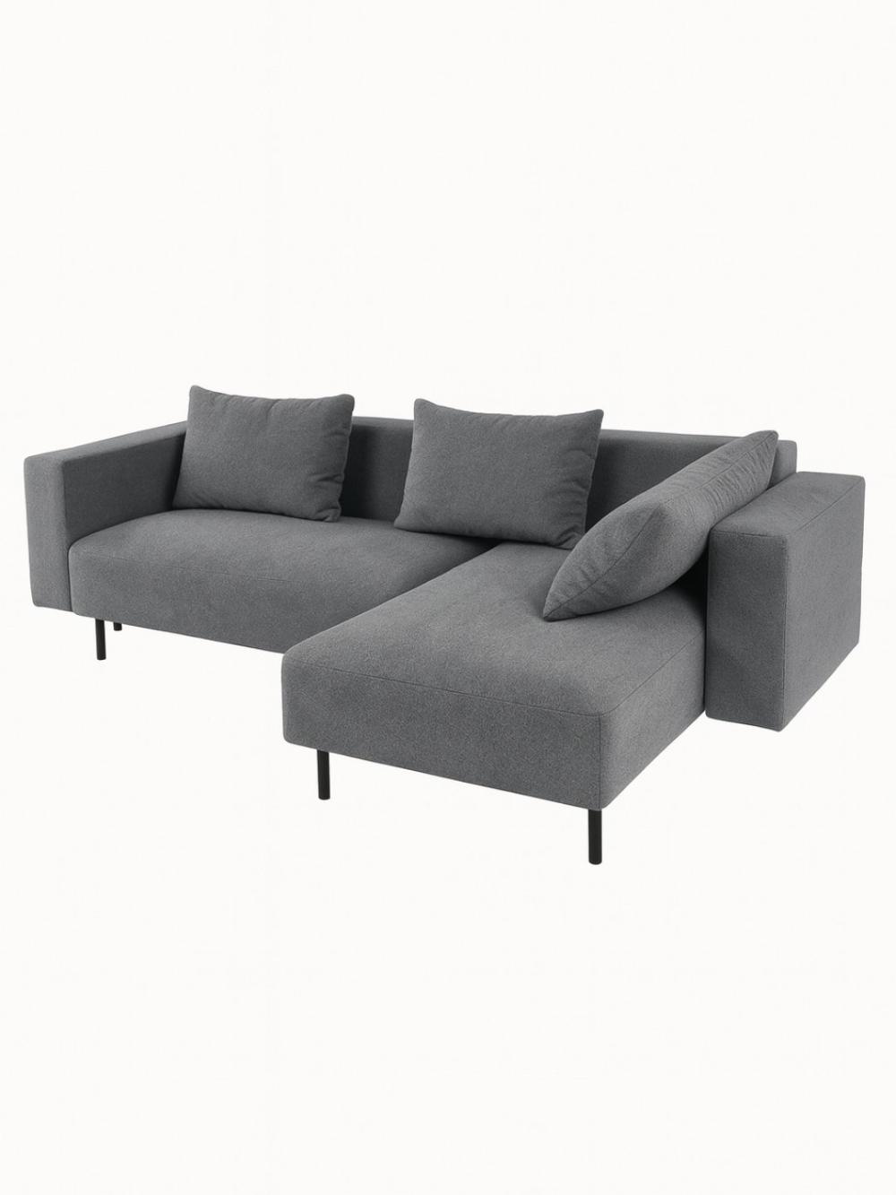 Divan AIKO Redchet 2, yig'iladigan, uxlash va mehmonxona uchun divan-krovat, 240x130x80 sm 1