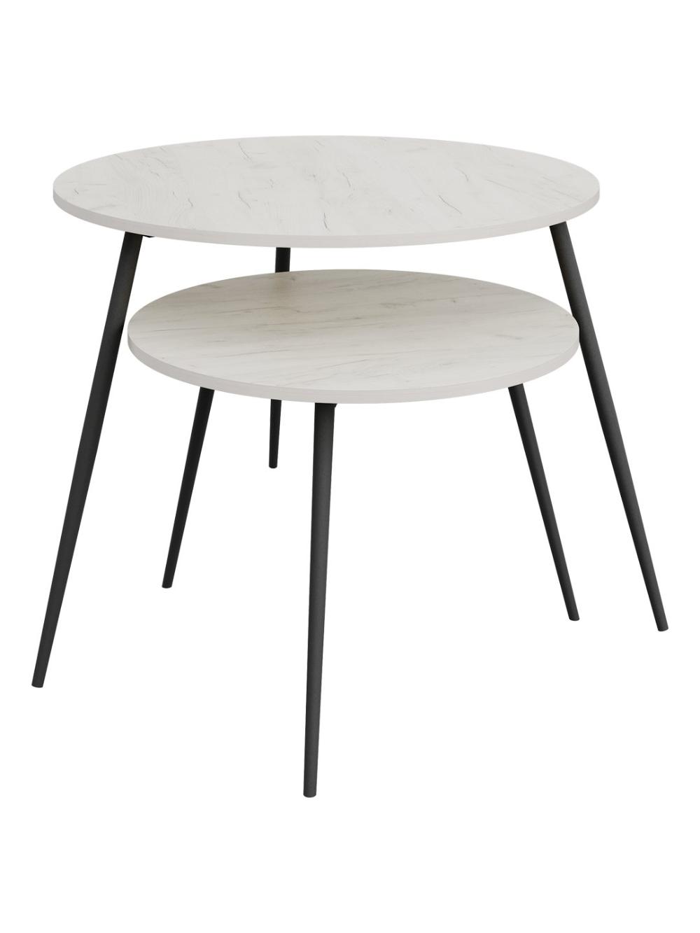 Стол журнальный AIKO Callisto, комплект 2 стола, D80х60/D60х45 см 2