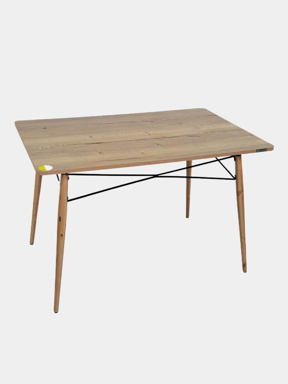 Oshxona stoli AIKO Stockholm Egger, yog‘och, LDSP va po‘latdan, 120*80 sm 2