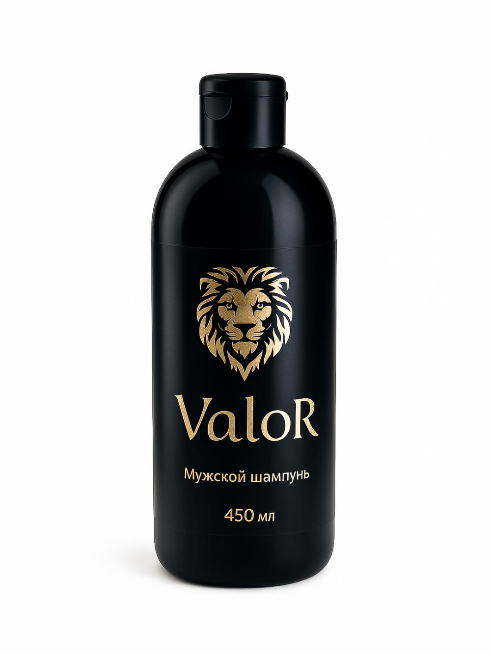 Erkaklar uchun soch shampuni Valor, soch to'kilishiga qarshi, kepekka qarshi 450 ml 1