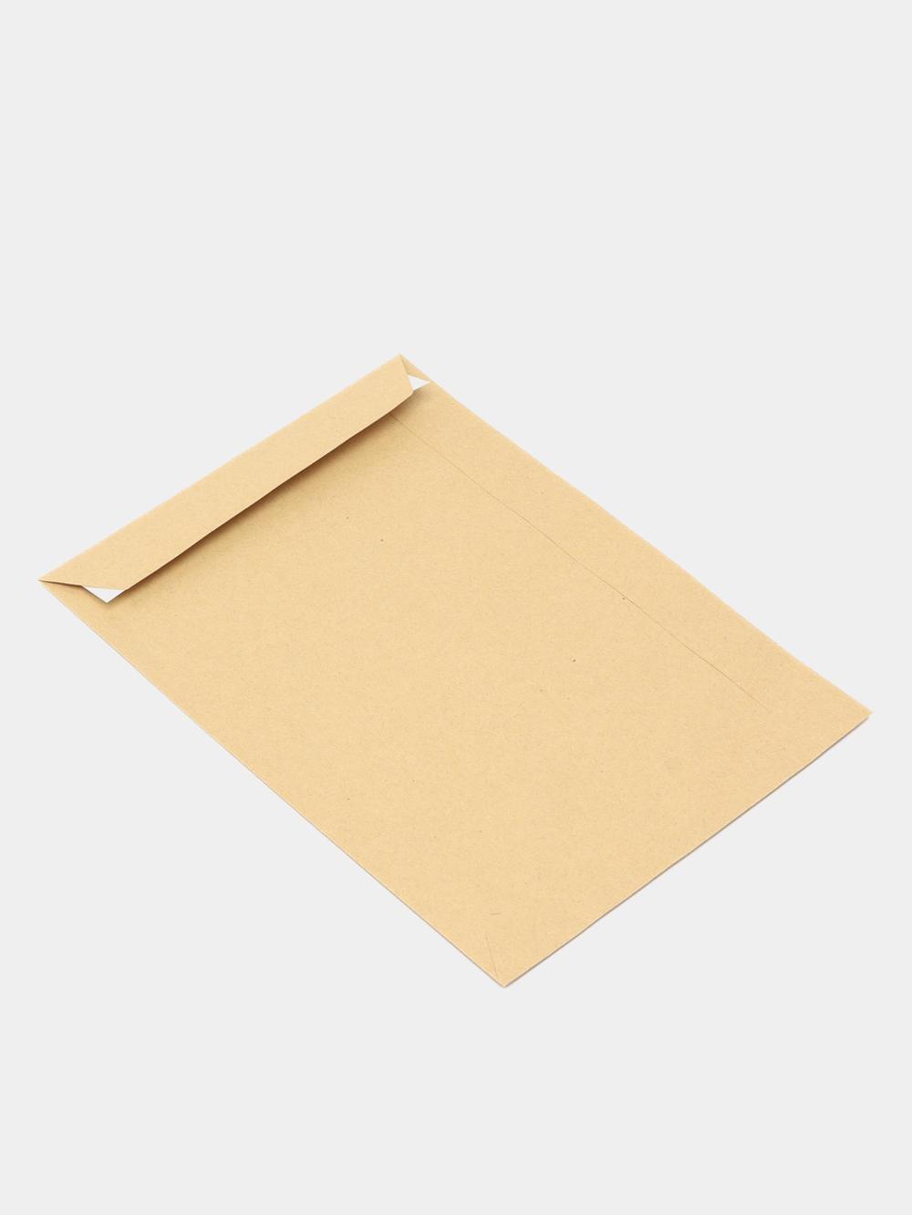 Konvert A5 162x229, kraft, 80g/m2, yirtiladigan lentali, ALTA 161161 1