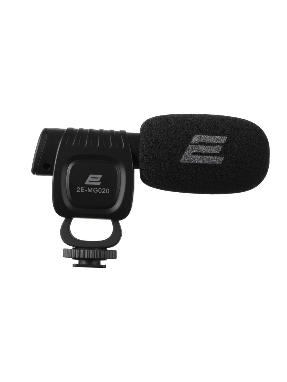 Микрофон-пушка 2Е MG020 Shoutgun Mic Pro, on/of, 3.5mm 1