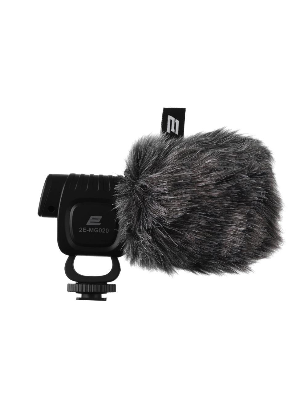 Микрофон-пушка 2Е MG020 Shoutgun Mic Pro, on/of, 3.5mm 4