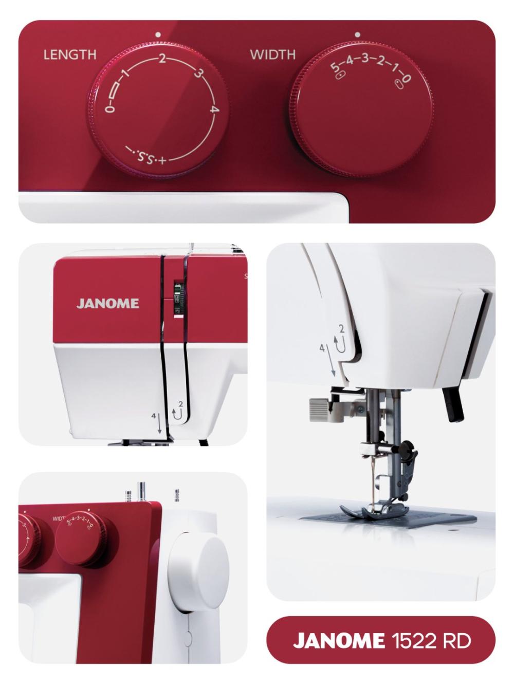 Tikuv mashinasi Janome 1522RD 4