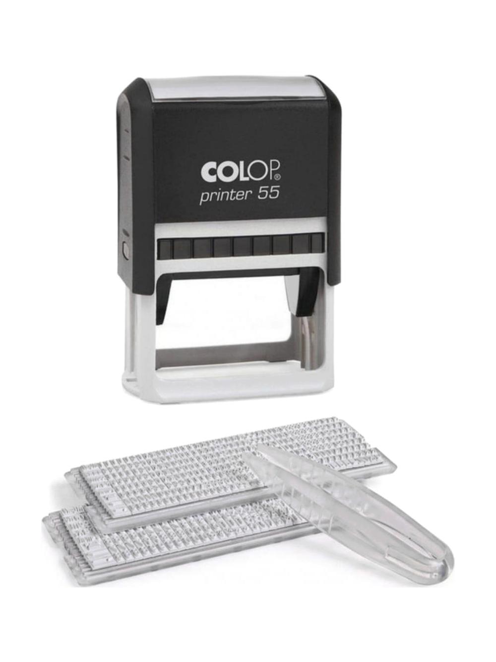 Штамп самонаборный Printer 50N/2 Set19A+B, Colop 147291 1