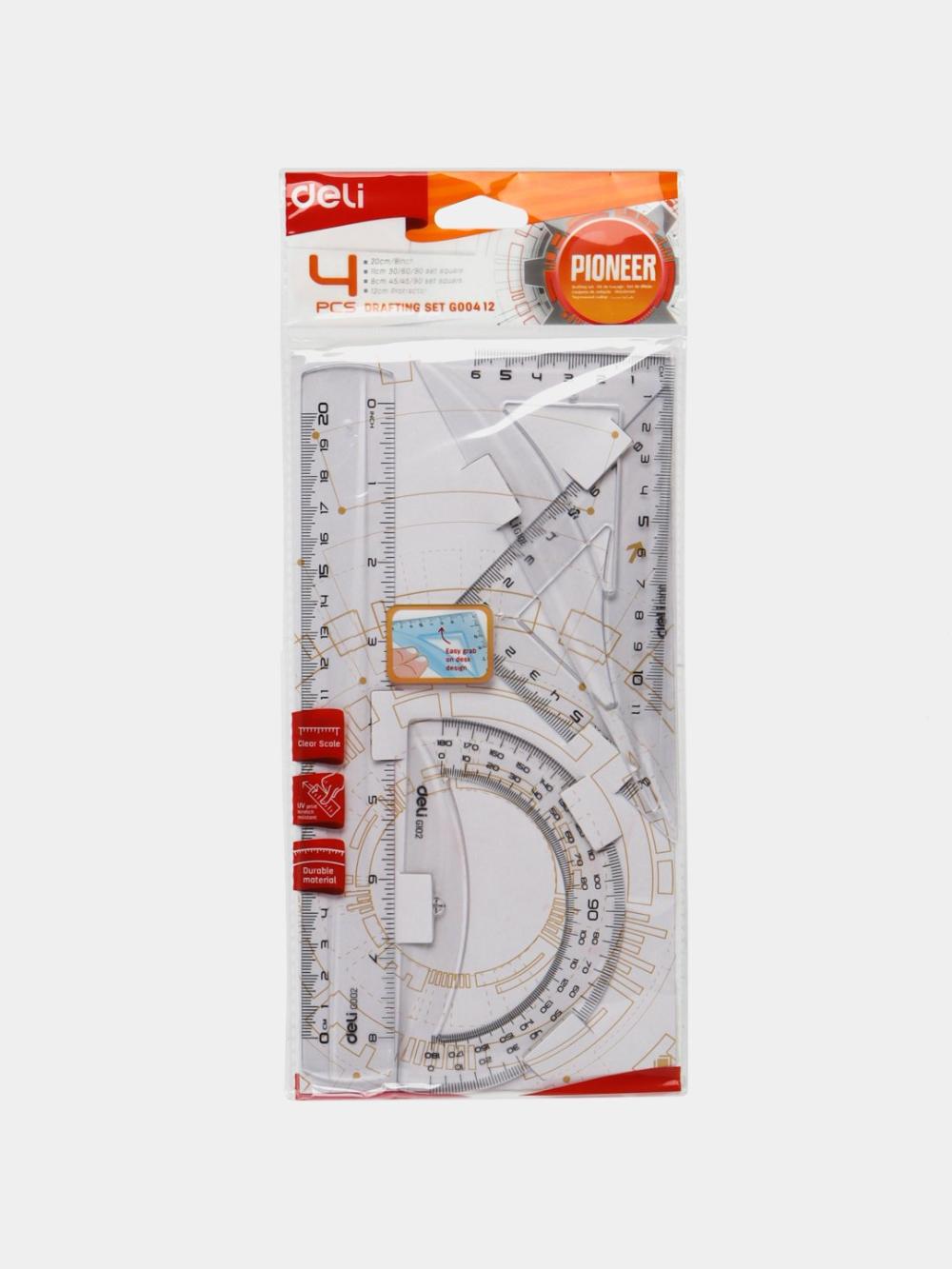 Lineykalar to‘plami 4 dona EG00412 Deli 00412-EG 1