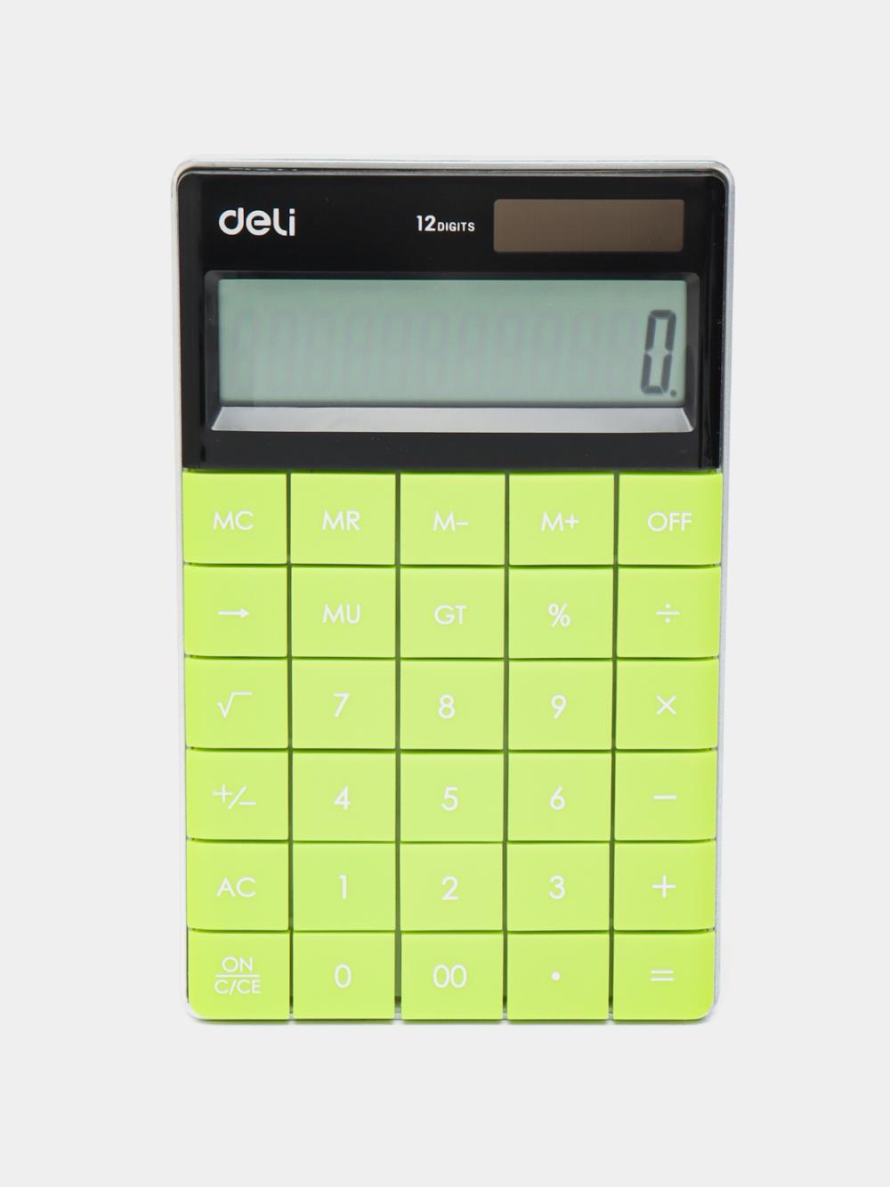 Калькулятор 12разр. Touch (зл) 1589 Deli 1589gn 1