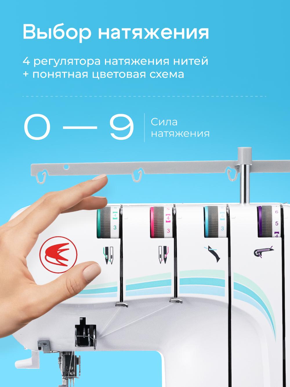 Оверлок CHAYKA NЕW WAVE 777 10