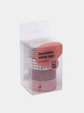 Набор клейких декоративных лент MESHU "Pink waves", 4шт MS_36903 2