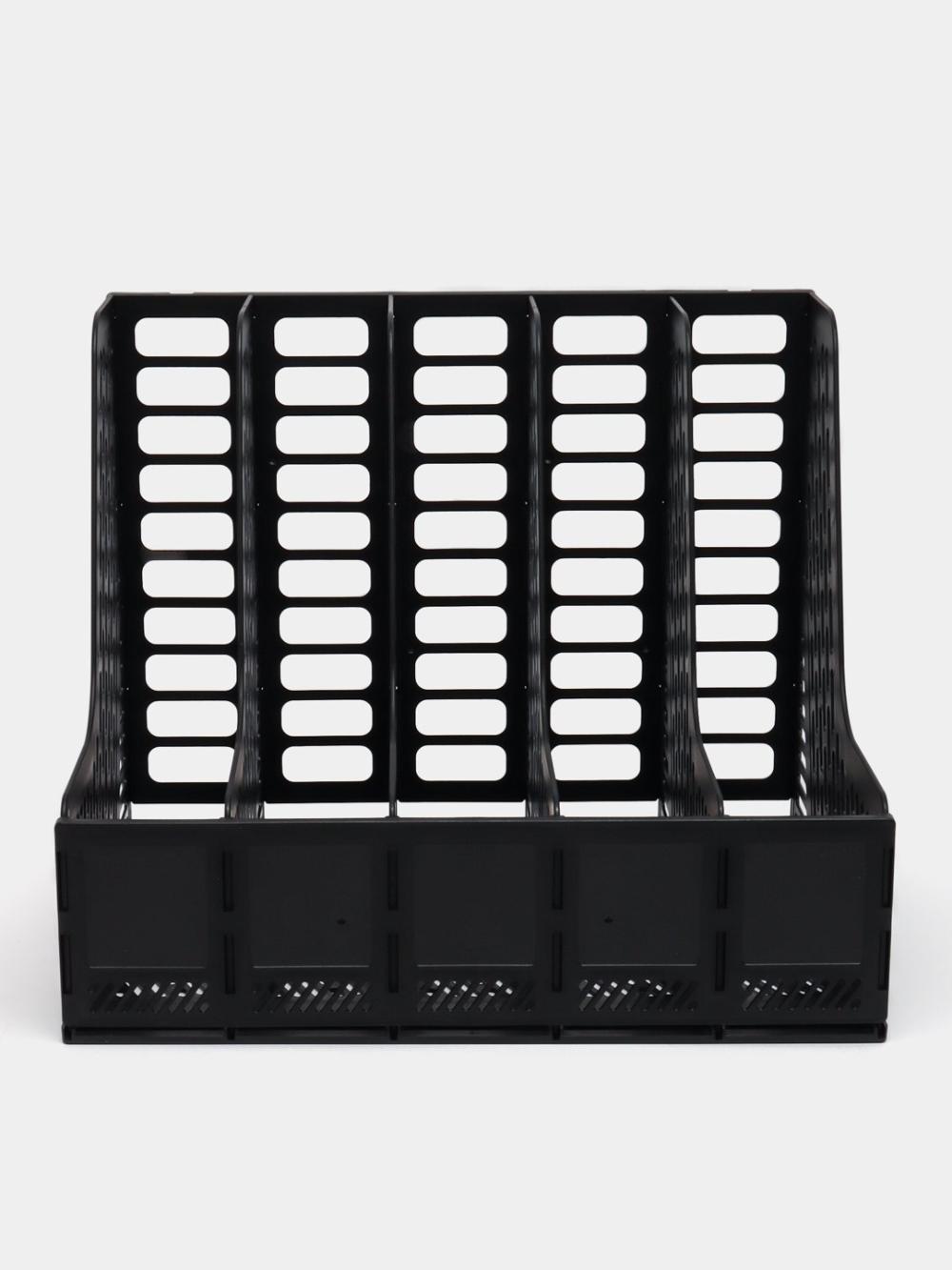 Vertikal joylagich 5 dona 9835 (qora) Deli 9835 1