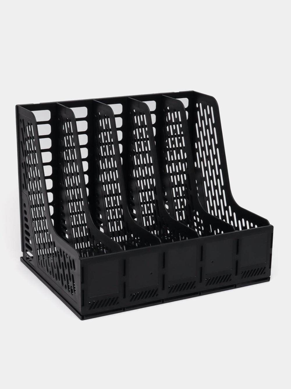 Vertikal joylagich 5 dona 9835 (qora) Deli 9835 2