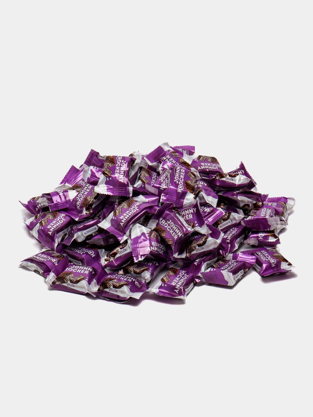 Konfetlar Roshen Johnny Krocker, sutli, 1 KG.  Narxi 1 KG uchun ko‘rsatilgan, Minimal buyurtma 2 KG. 4