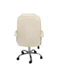Sun’iy charm PU materialidan ergonomik kreslo OZONE BEIGE 4