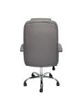 Sun’iy charm PU materialidan ergonomik kreslo OZONE GREY 5