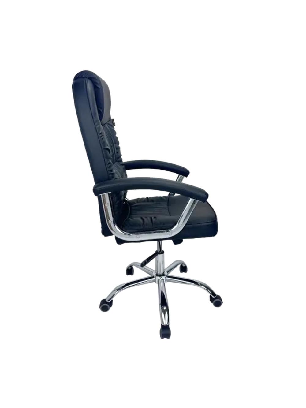 Эргономичное кресло OZONE BLACK из искусственной кожи PU 4