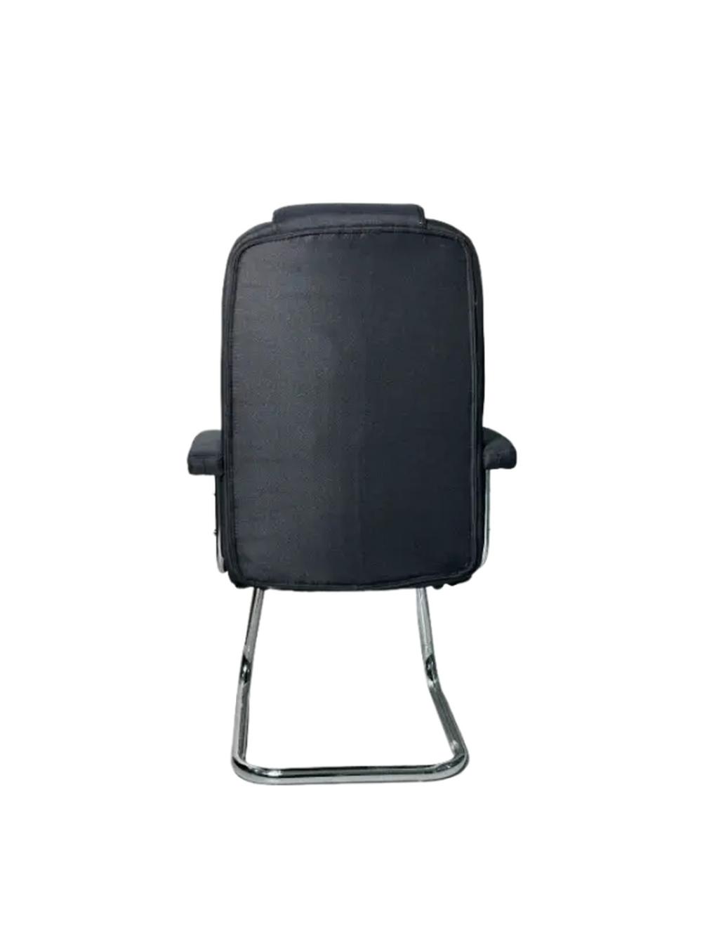 Современное офисное кресло OZONE VISITOR BLACK FABRIC  для посетителей 5