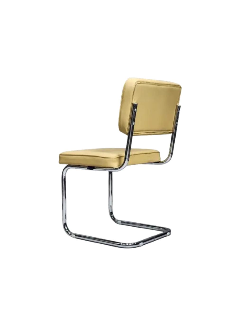 Стул с хромированными ножками SONIA LIGHT BROWN 4