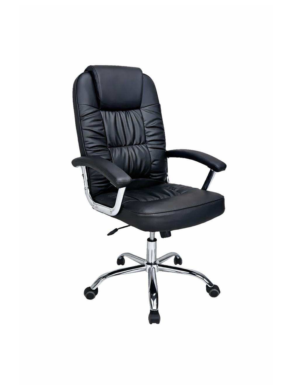 Эргономичное кресло OZONE BLACK из искусственной кожи PU 2
