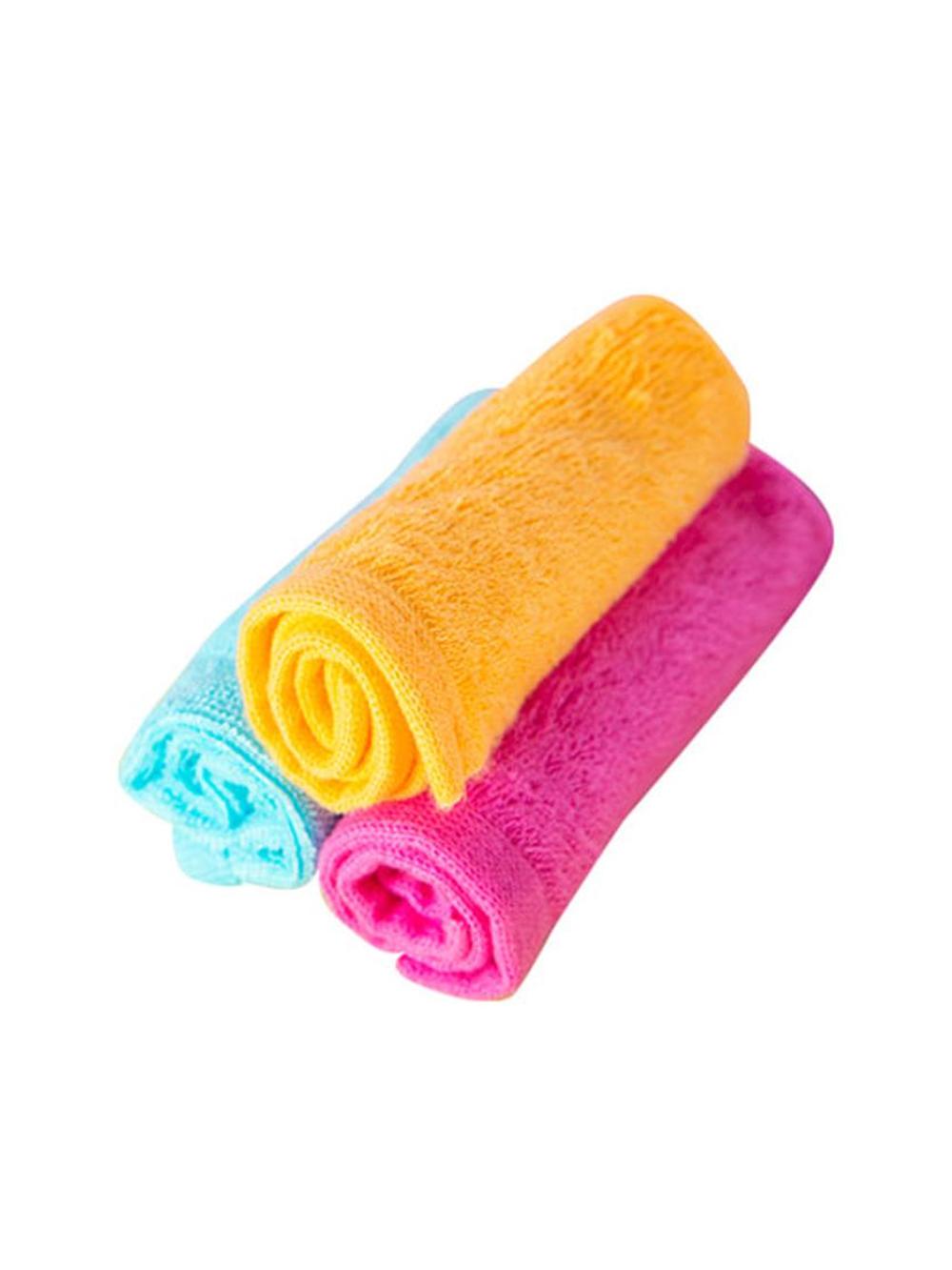 MOREREAL Yog'och tolali oshxona uchun sochiq 25*25 sm, 3 dona 1