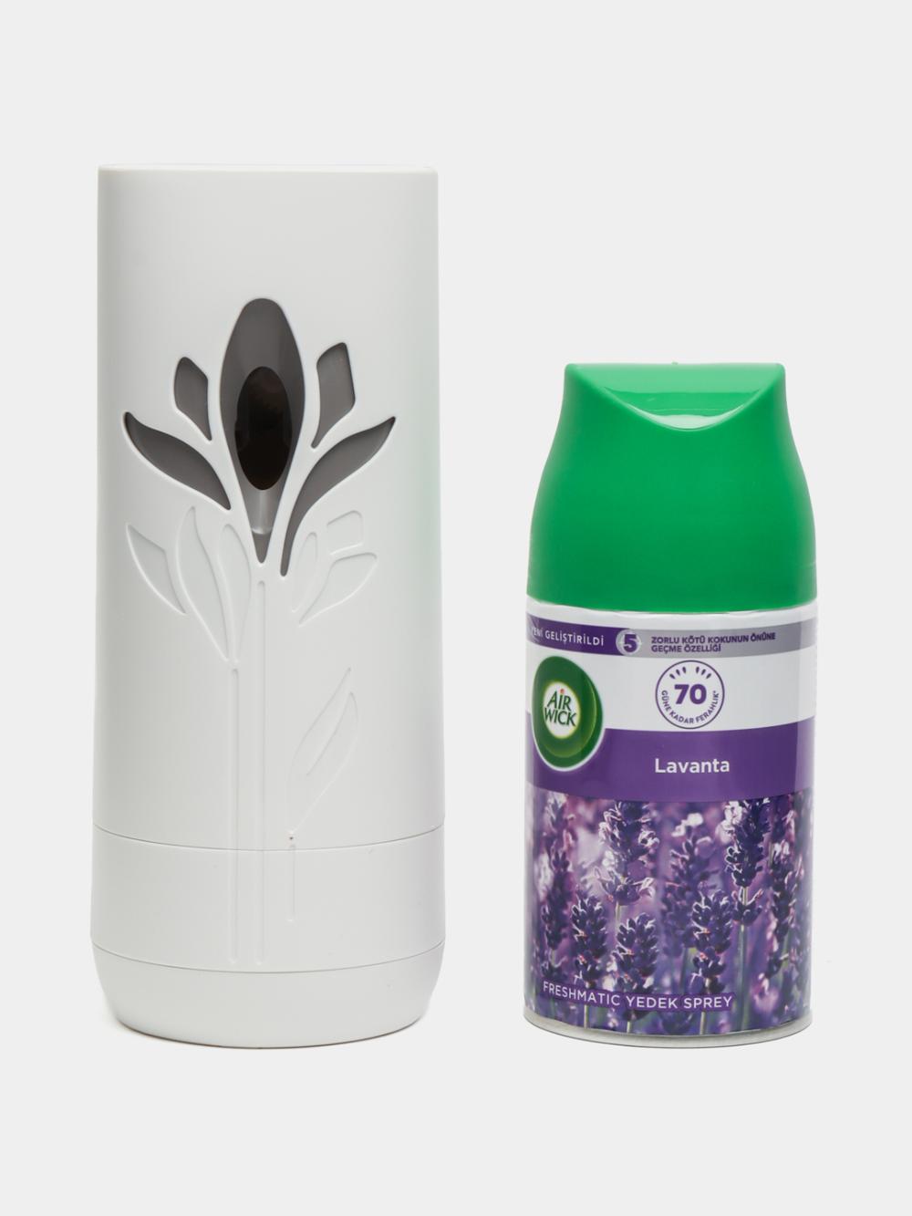 Airwick avtomatik aerozolli havo spreyi "Lavanda dalalari", 250ml 2