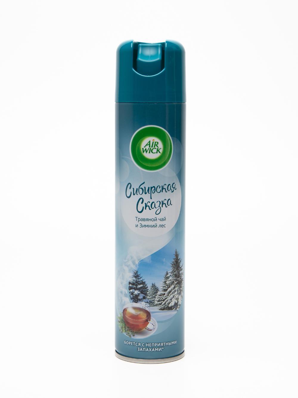 AirWick havo spreyi Sibir ertagi o'simlik choyi va qishki o'rmon, 290 ml 1
