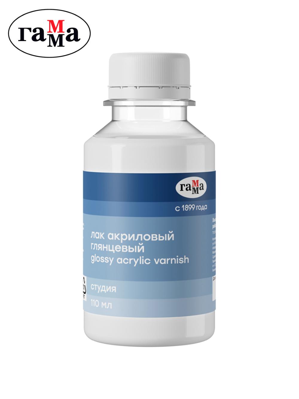 Akril yaltiroq lak Gamma, 110ml 4.01.V110.001 1