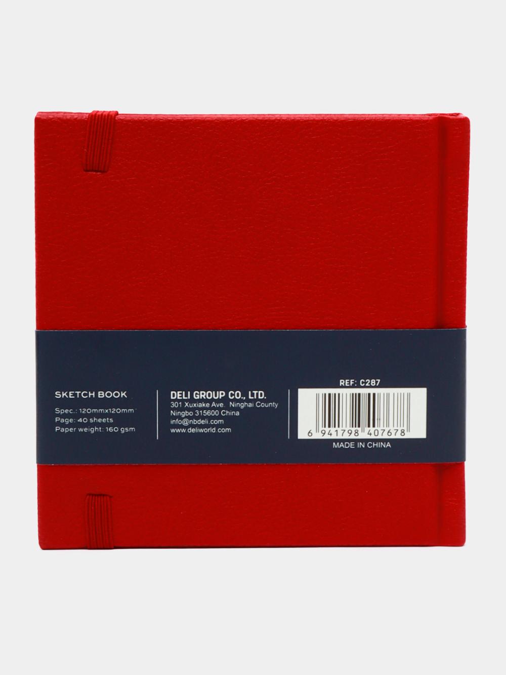 Блокнот для скетчинга 12*12см 40л 160гр EC287 Del 287-EC 3