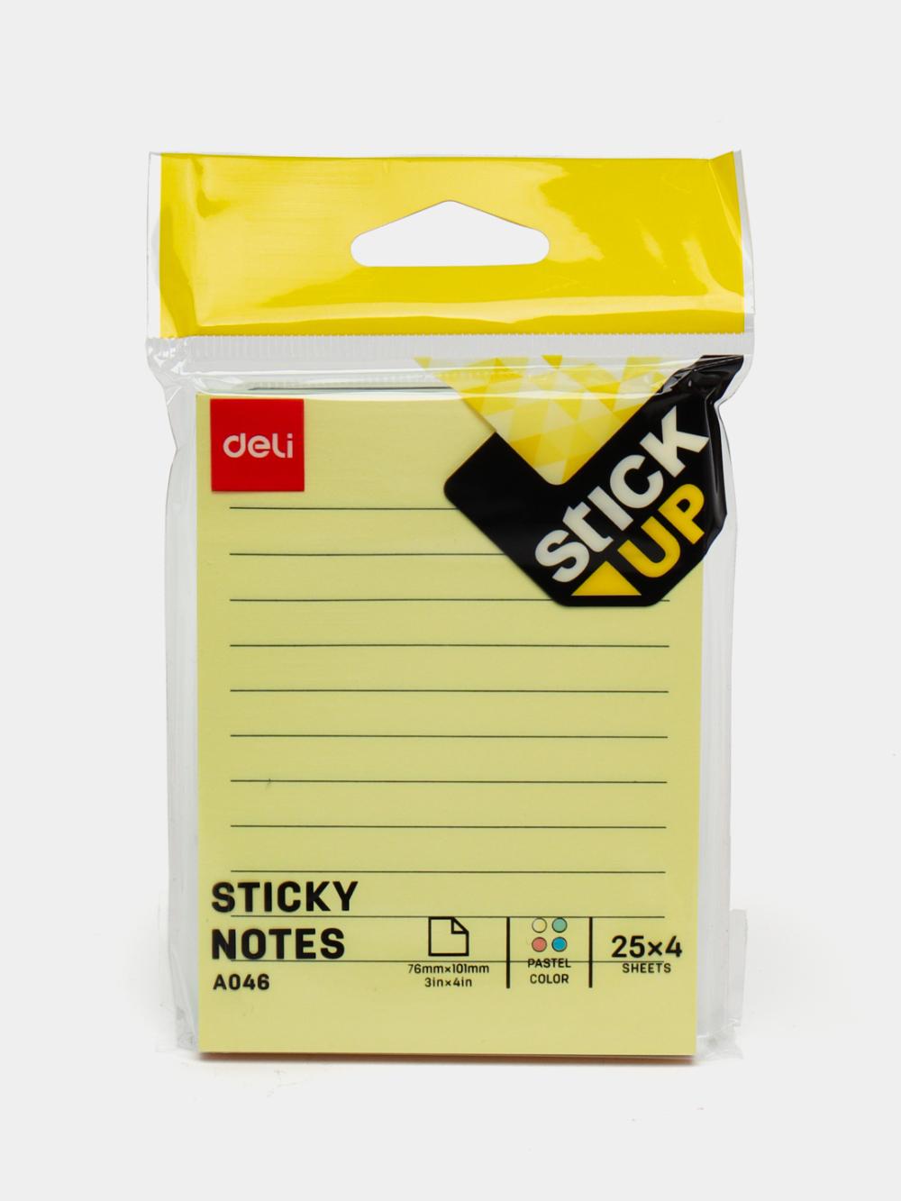 O‘zi yopishadigan qog‘oz 76101 (4 rang25 varaq) EA046 Deli 046-EA 1