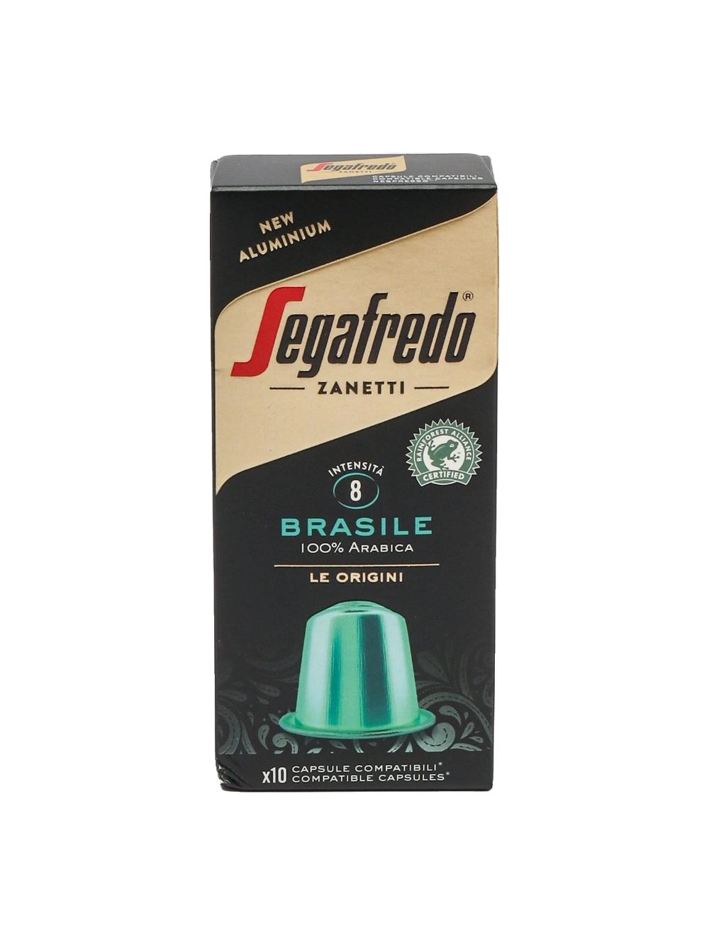 Кофе в капсулах Segafredo Zanetti, 10 капсул, cовместимые с кофемашинами Nespresso, Италия 1