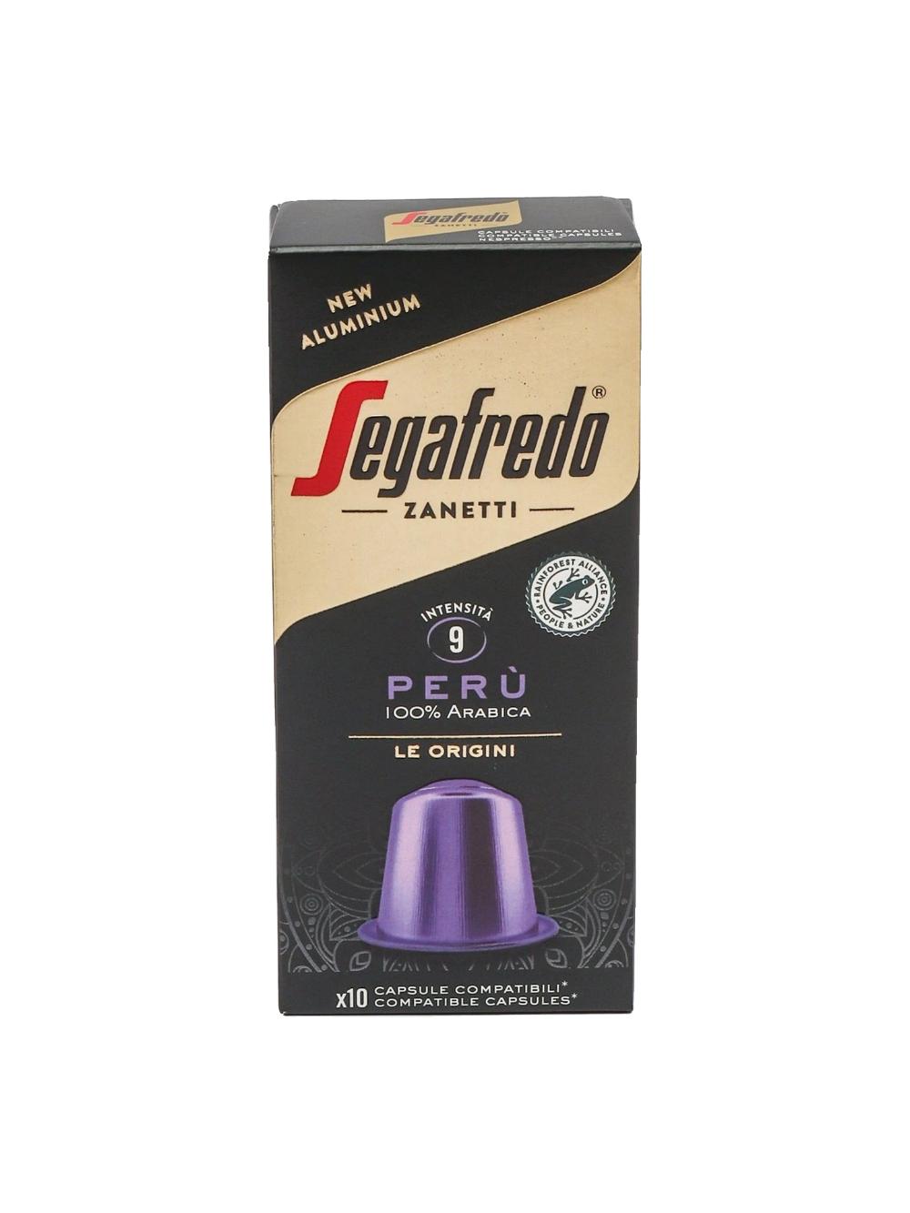Кофе в капсулах Segafredo Zanetti, 10 капсул, cовместимые с кофемашинами Nespresso, Италия 1