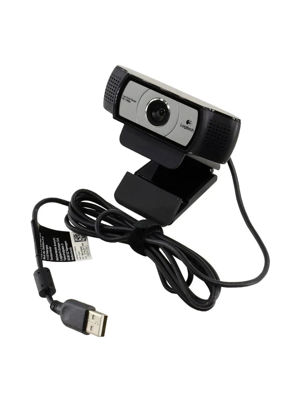 Logitech Web-камера с микрофоном C930C, черный 2