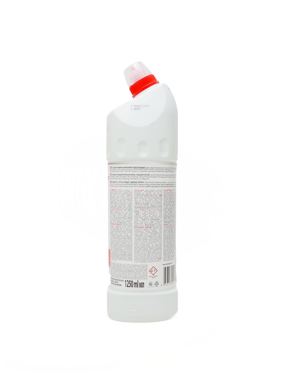 Чистящее средство DOMESTOS BLEACH SNOWWHITE 16Х1250ML (8683130028971) 2