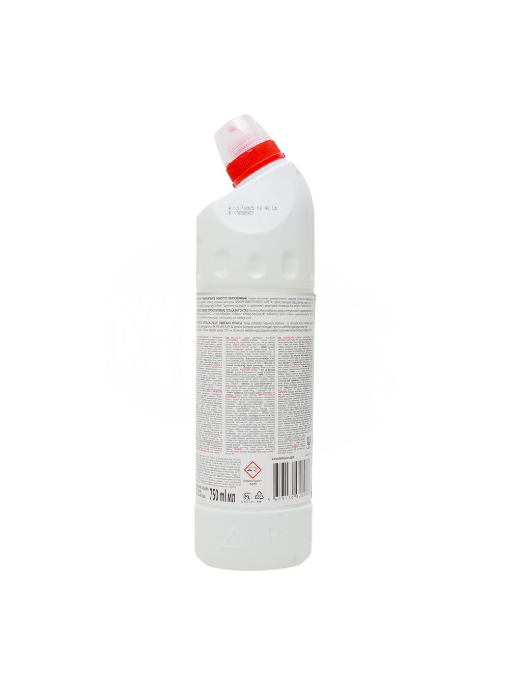 Чистящее средство DOMESTOS BLEACH SNOW WHITE 20Х750 ML (8683130028988) 2