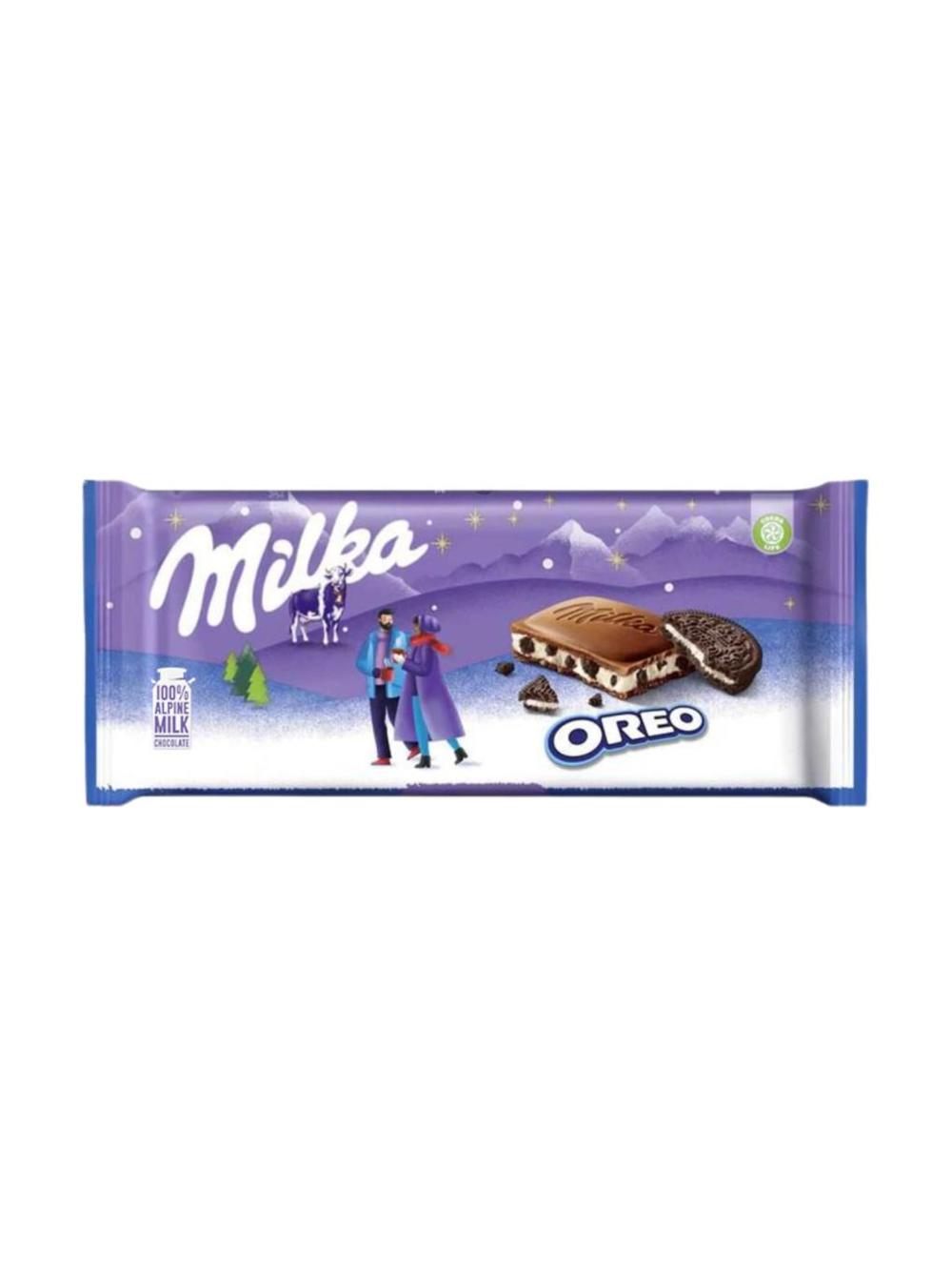 Milka Oreo sutli shokolad, 100g 1