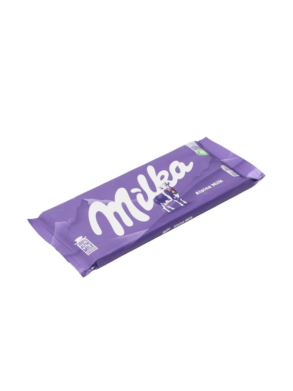 Шоколад Milka Lapte alpin Milk 90 г 1