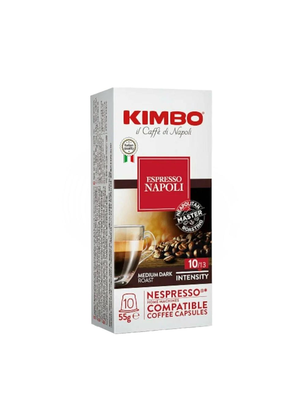 CAPS N х10 ESPR Napoli Капсулы для Неспрессо, Эспрессо Интенсо бленд арабики и робусты, крепкие,  темная обжарка 10 шт 014494 1