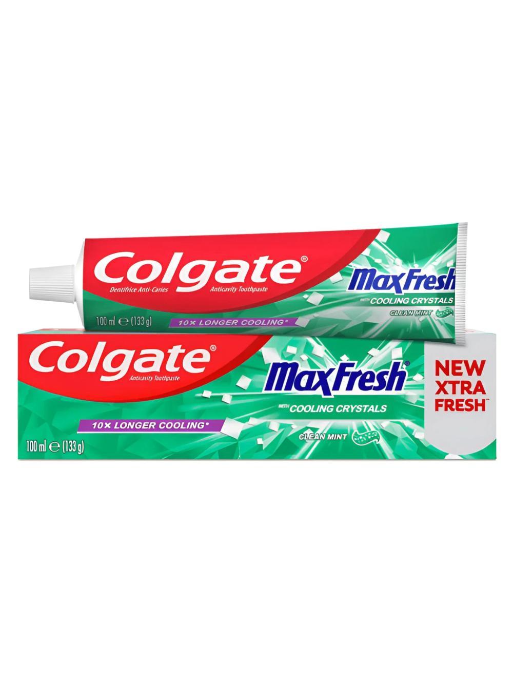 Colgate Max Fresh tish pastasi, 100 ml. oqartiruvchi, yashil.. 1