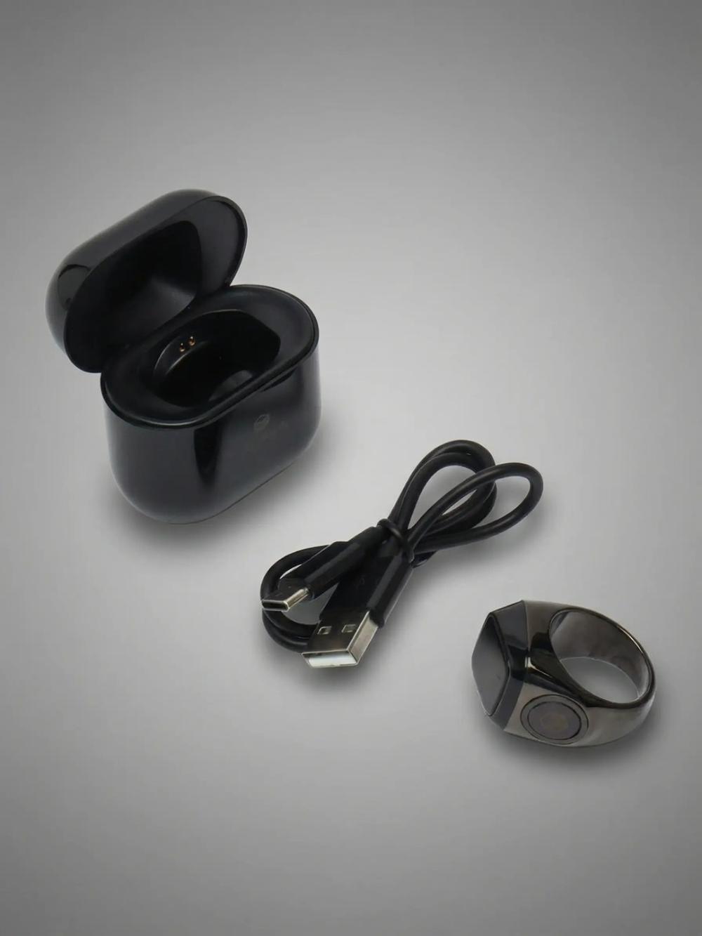 Умные электронные чётки Smart Tasbeh (Zikr Ring) с зарядкой USB, Размер колец: 20 3