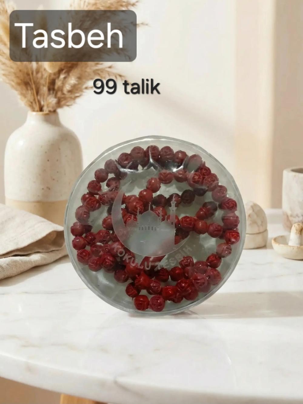 Мусульманские чётки с запахом, 99 бусин 1