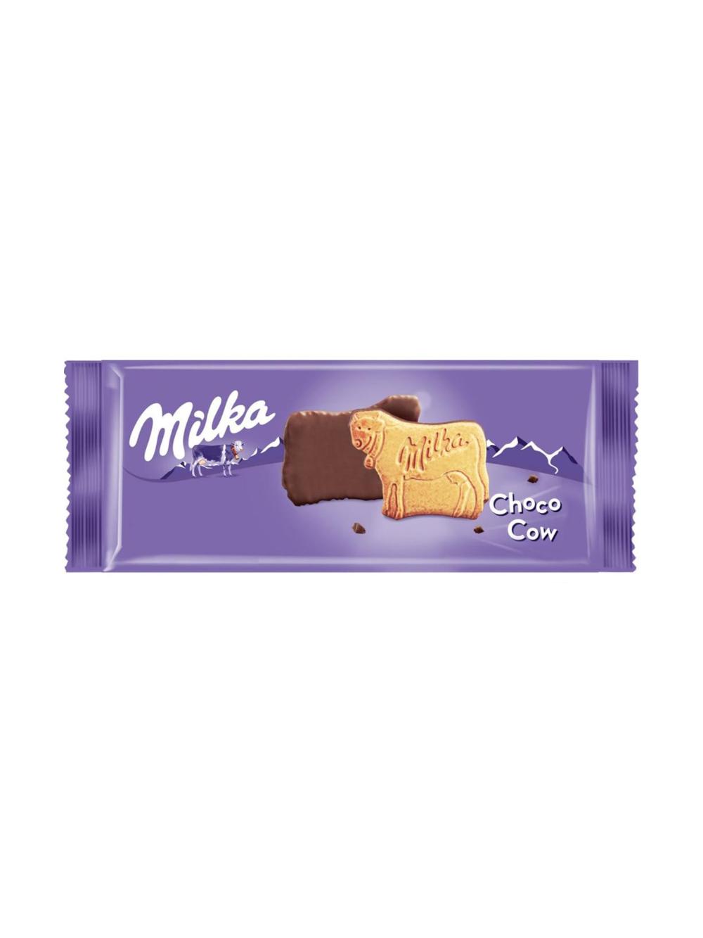 Печенье Milka Choco Cow в молочным шоколаде, 200г,  В упаковке 12 шт, Цена указана за 1 шт 1