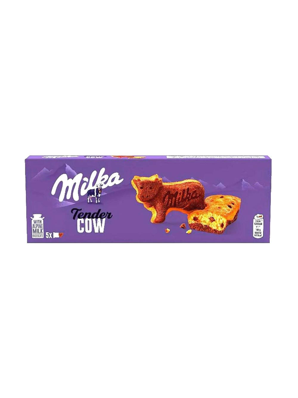 Бисквитное печенье Milka Tender Cow 140гр, В упаковке 12 шт, Цена указана за 1 шт 1